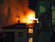 Огнен ад в блок в "Манастирски ливади" (СНИМКИ)