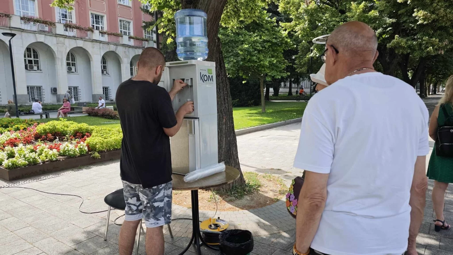 Община Плевен осигурява безплатна вода в жегите