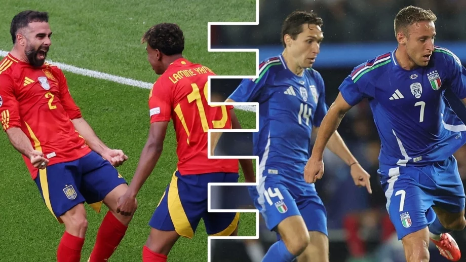 Младок срещу палач: Две звезди решават дербито на Европейското първенство Испания - Италия