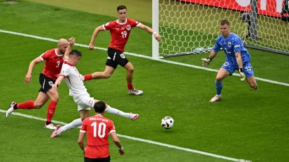 Австрия спечели надлъгването срещу Полша и угаси надеждите им на Европейското по футбол 2024 (ВИДЕО)