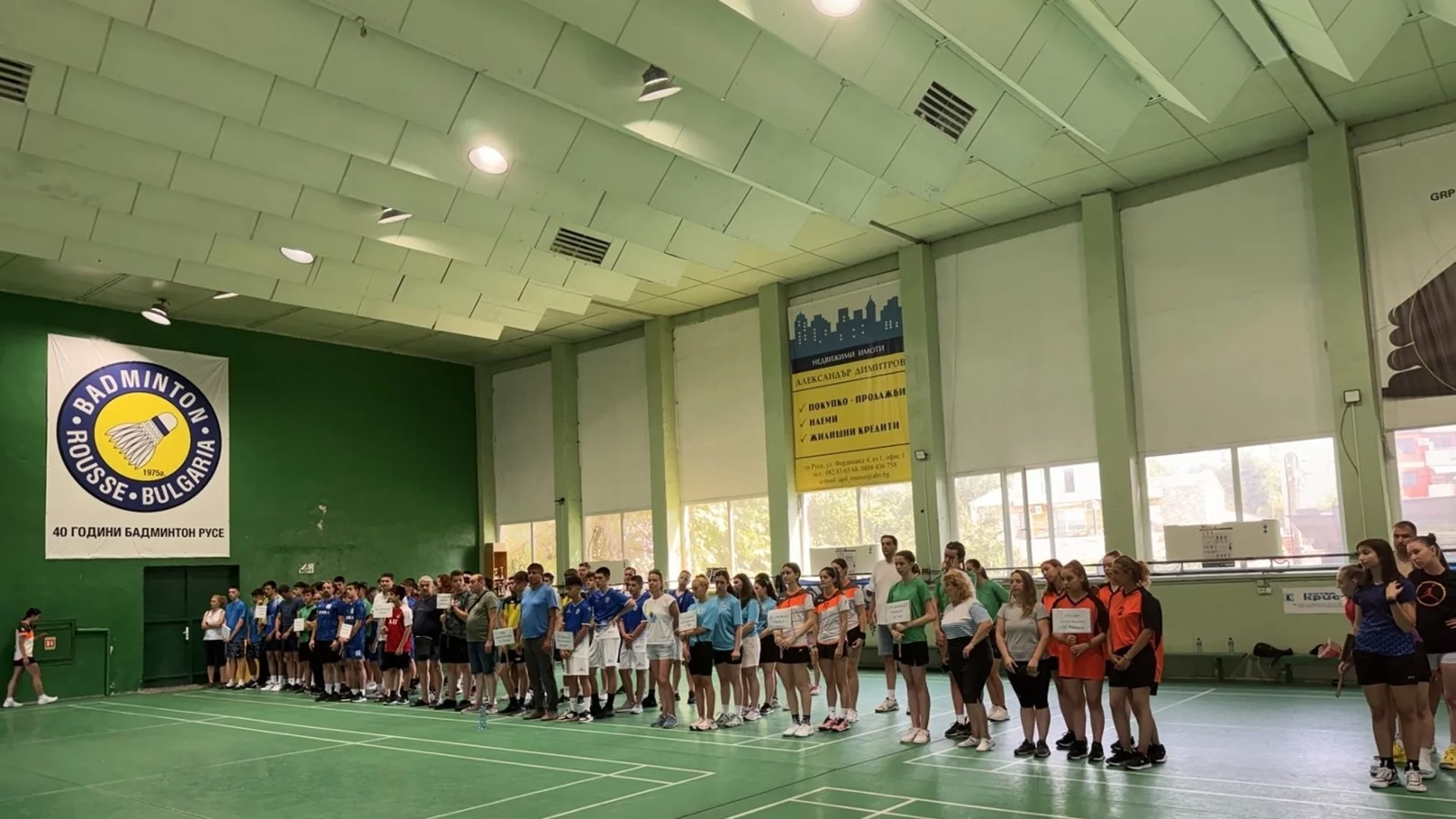 Кметът на Русе откри финалите по бадминтон на Ученическите игри