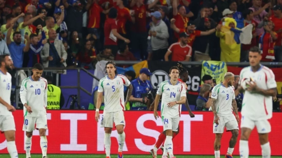 След загубата от Испания: Какво предстои за Италия и как може да се класира на 1/8-финалите на Европейското по футбол?