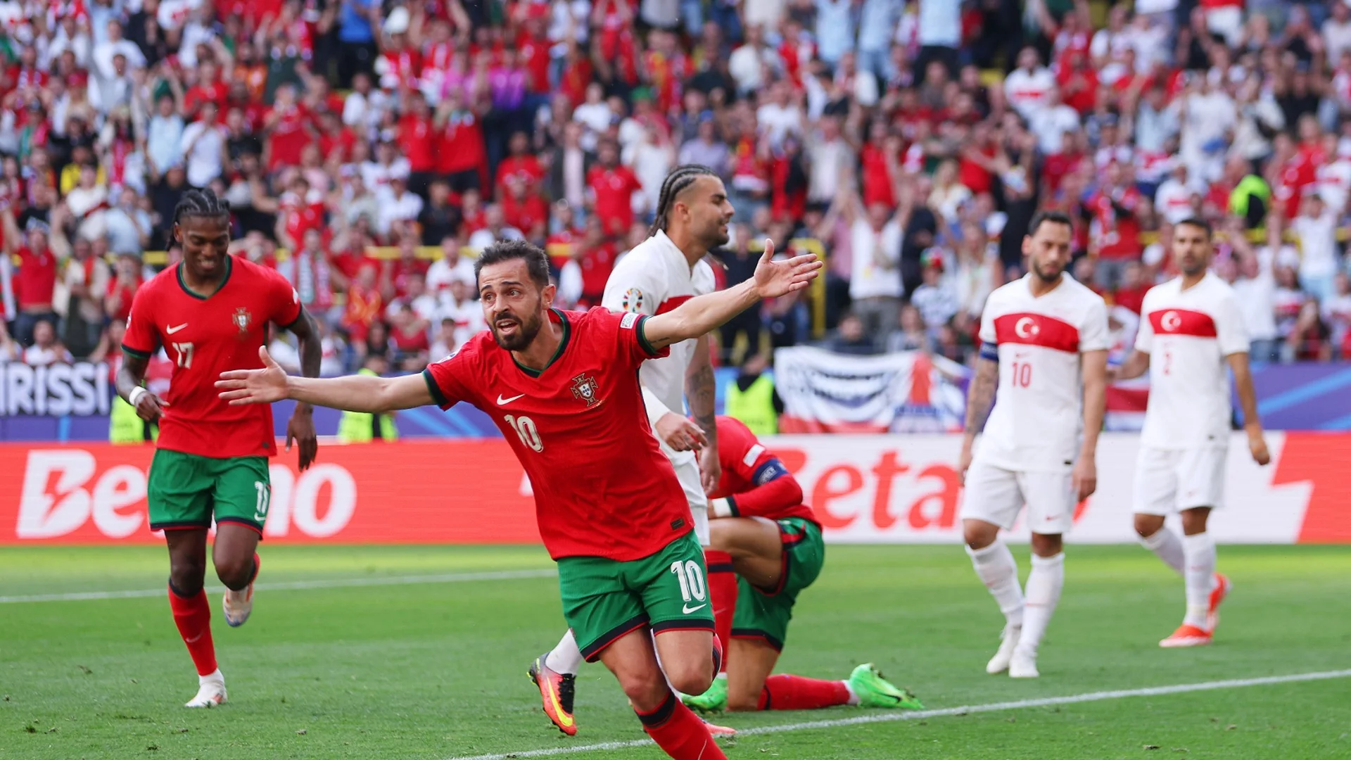 Турция се би сама срещу Португалия, която спечели група F на Евро 2024 (ВИДЕО)