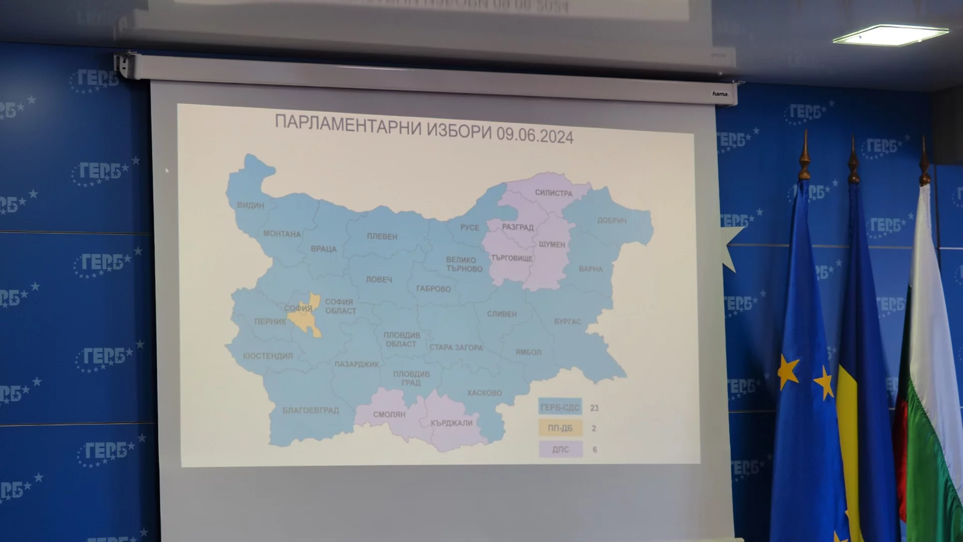 ГЕРБ спечели убедително изборите за общински съвет в Хасково