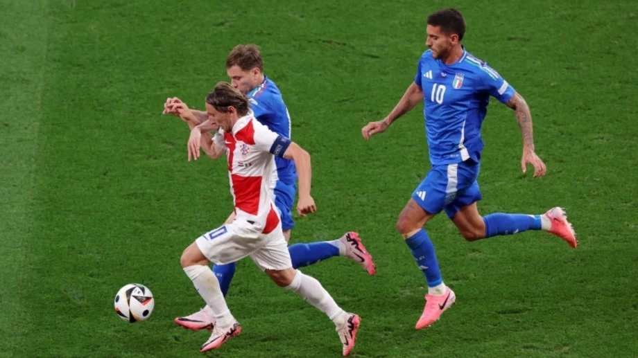 Гол в последната секунда попари Модрич и Хърватия! Италия се спаси и е на 1/8-финал на Европейското по футбол  (ВИДЕО)