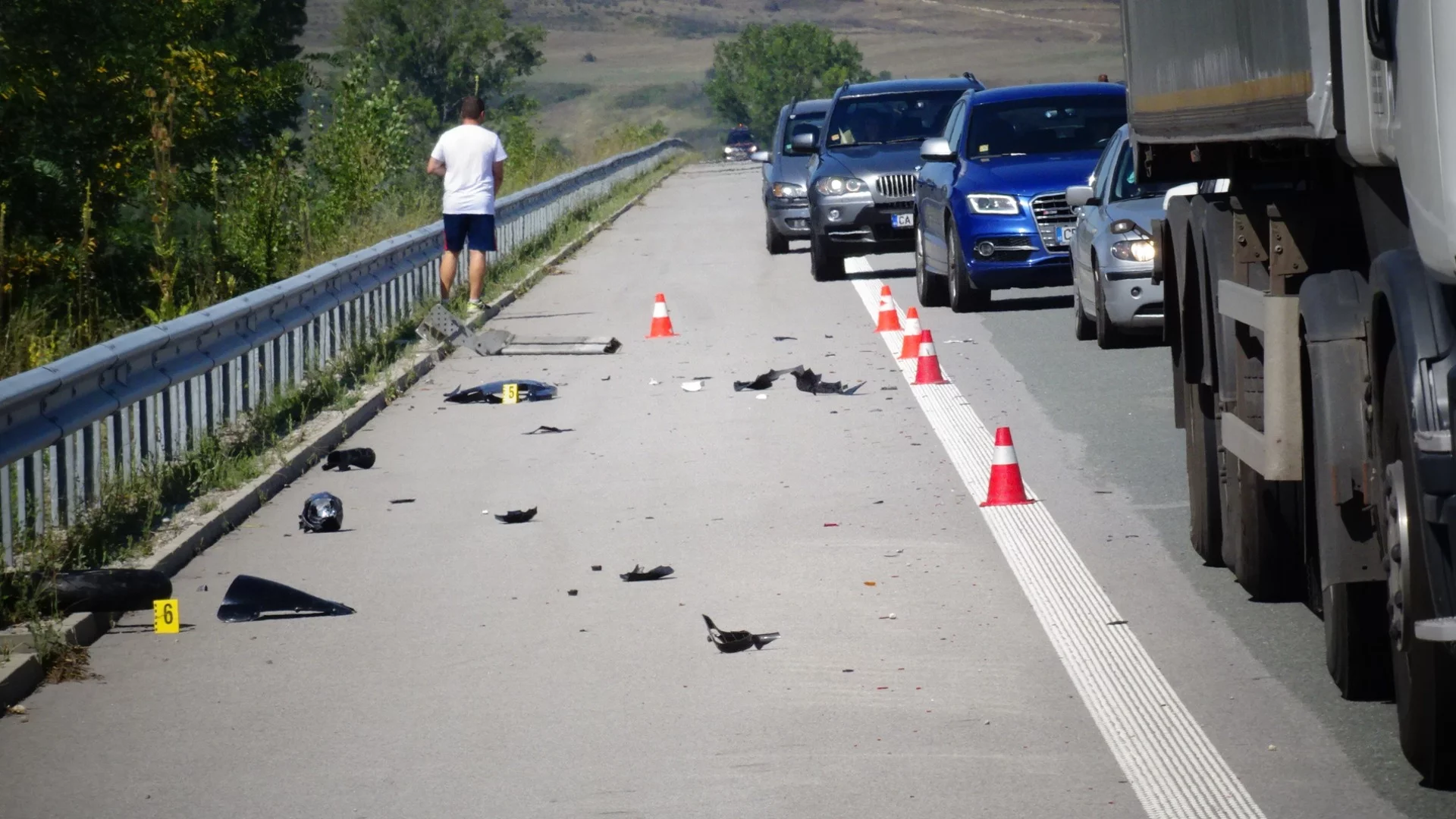Моторист загина на Подбалканския път