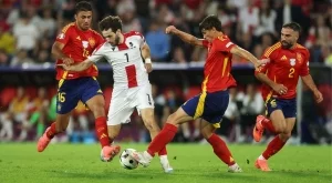Испания заслужи 1/4-финал с Германия на Европейското по футбол 2024 след успех над Грузия (ВИДЕО)