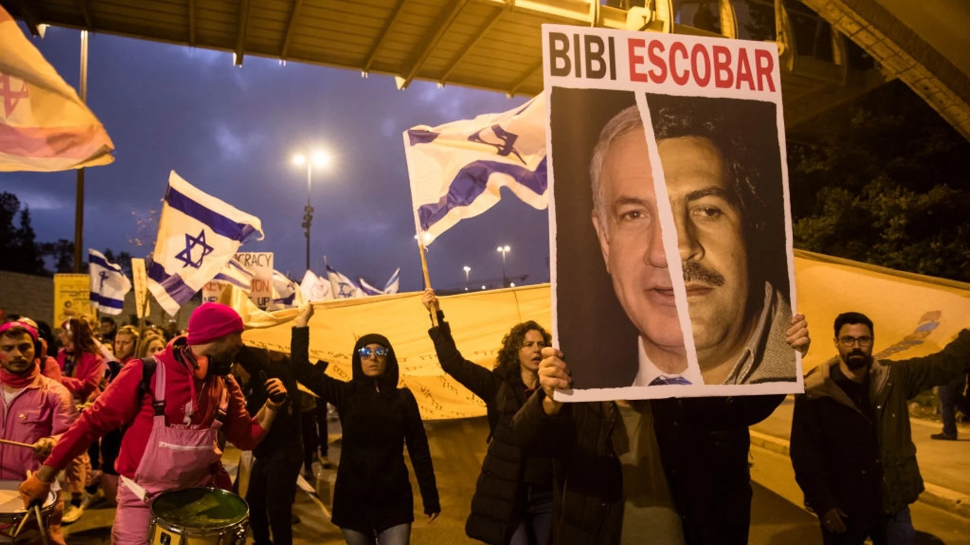 Голям опозиционен митинг се проведе в Израел (ВИДЕО)