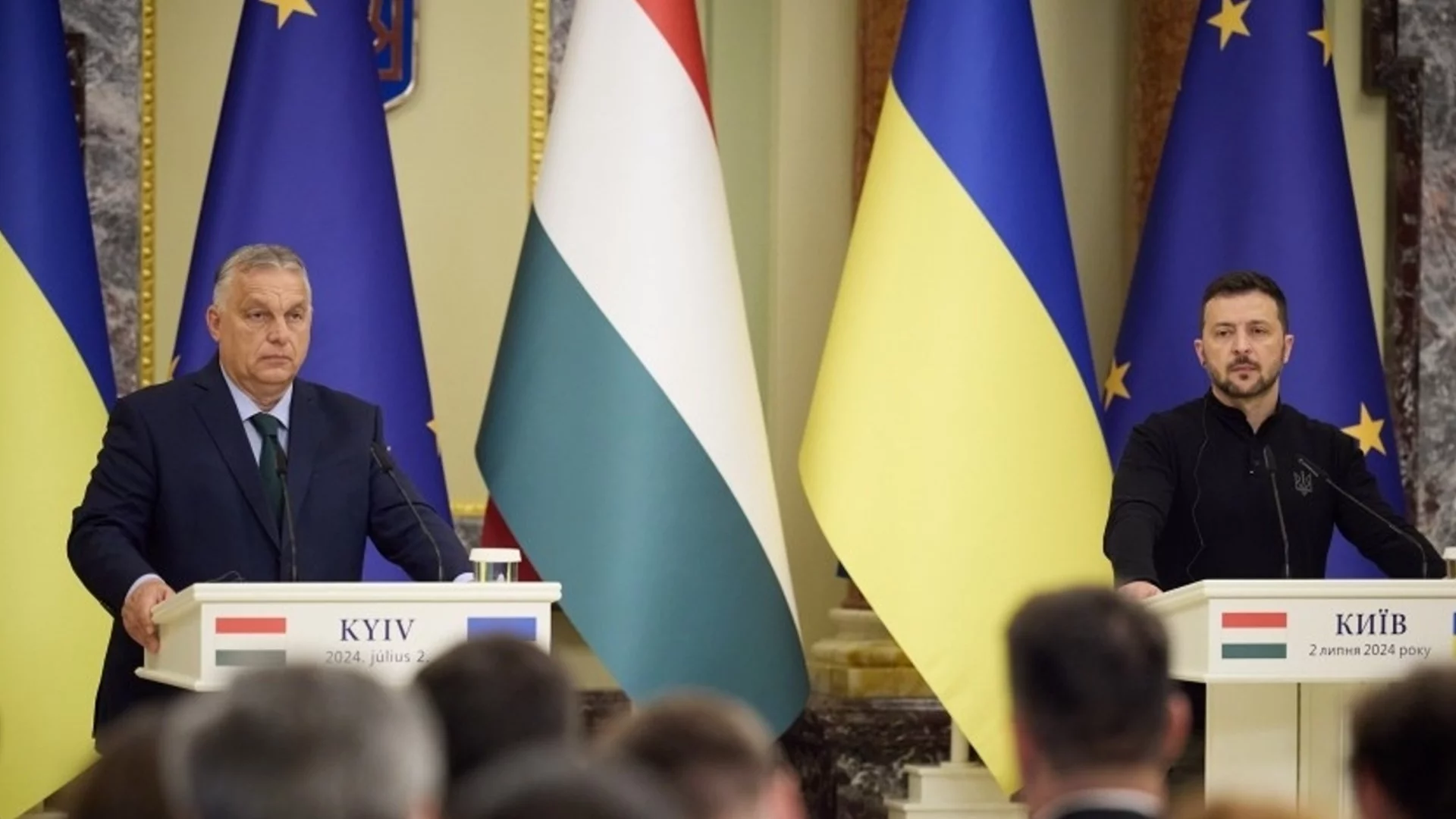 Орбан в Киев: Спрете огъня и ще ускорите мирните преговори (ВИДЕО)