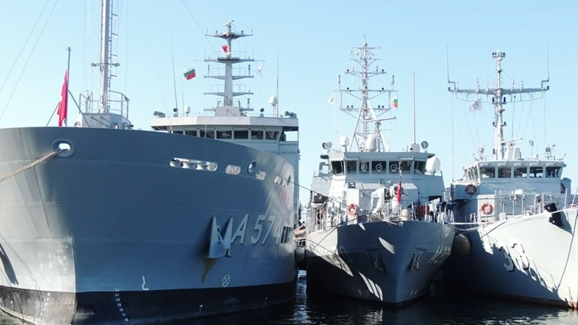 Корабите от Противоминната военноморска група в Черно море ще участват в учението БРИЗ 2024