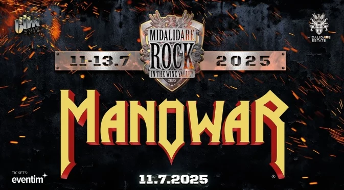 MANOWAR идват на Midalidare Rock in the Wine Valley 2025