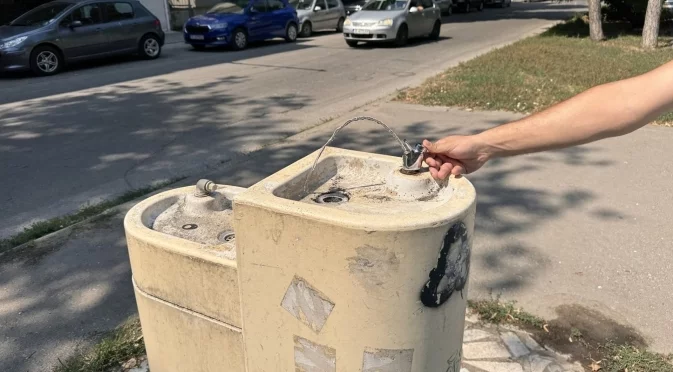 Община Русе изгражда две нови обществени чешми в централната градска част