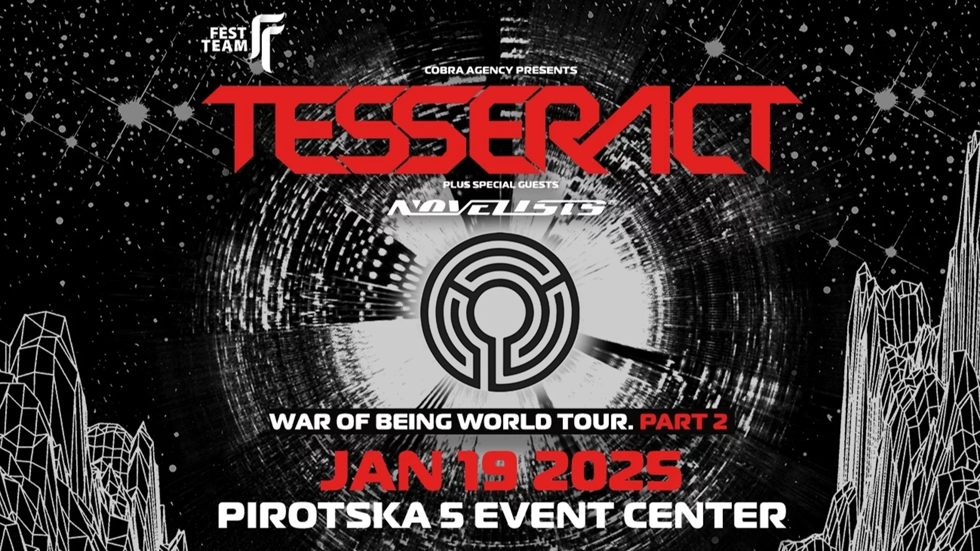 Първи концерт на TesseracT в България догодина