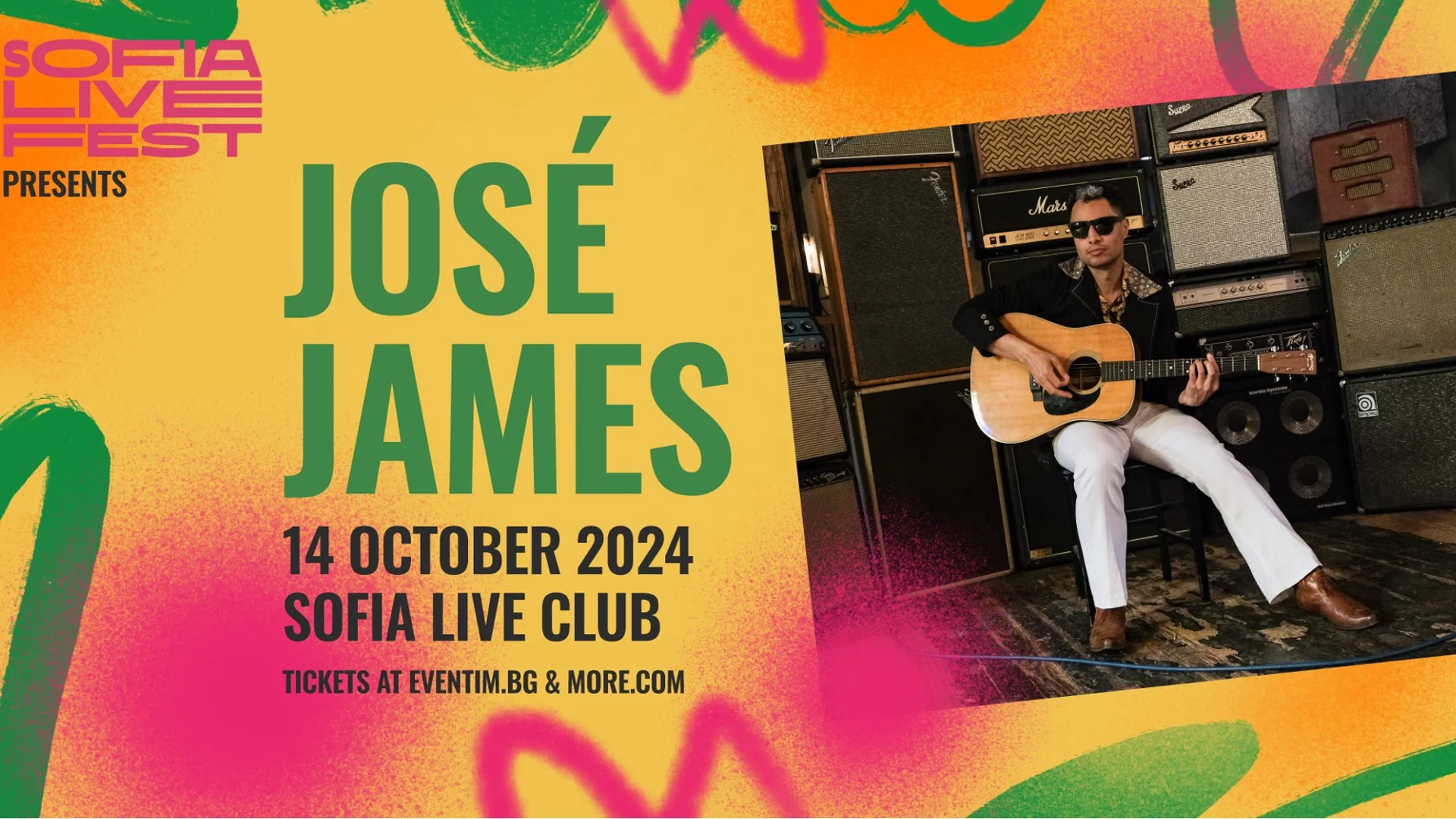 Феноменалният José James представя албума си "1978" в Sofia Live Club през октомври