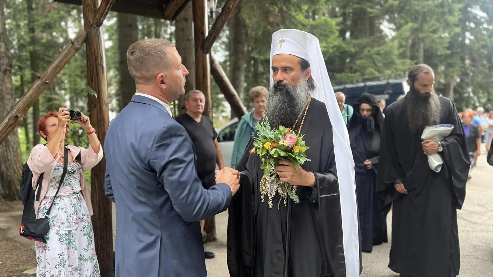 Община Самоков в присъствието на патриарх Даниил почете Преображение Господне