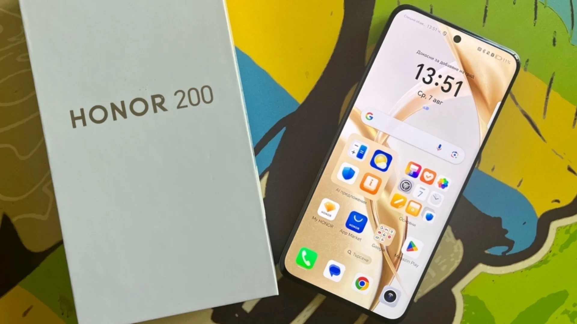 Honor 200: Отлична камера, приятен дизайн, иновативна батерия