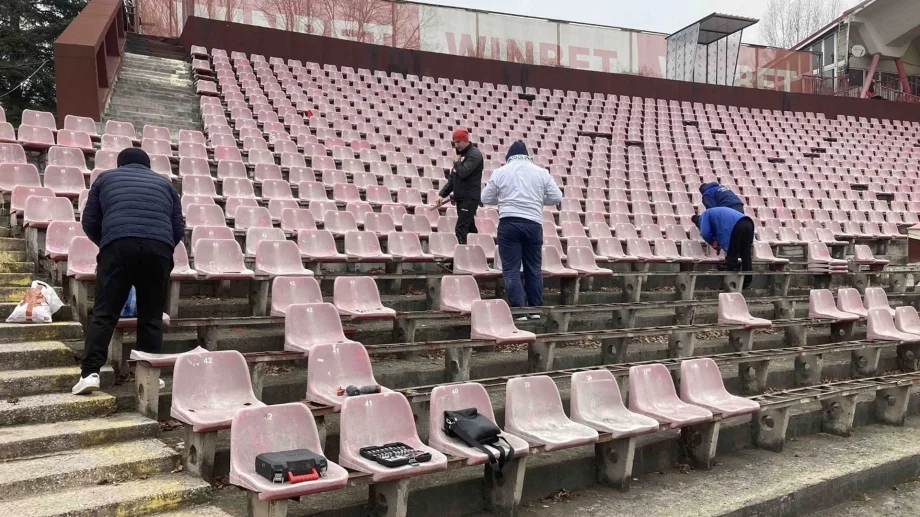 Култово: ЦСКА дарил седалки на потенциален съперник за Купата на България (СНИМКИ)