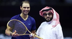Голямо признание за Рафаел Надал в Саудитска Арабия: Позлатиха го... буквално