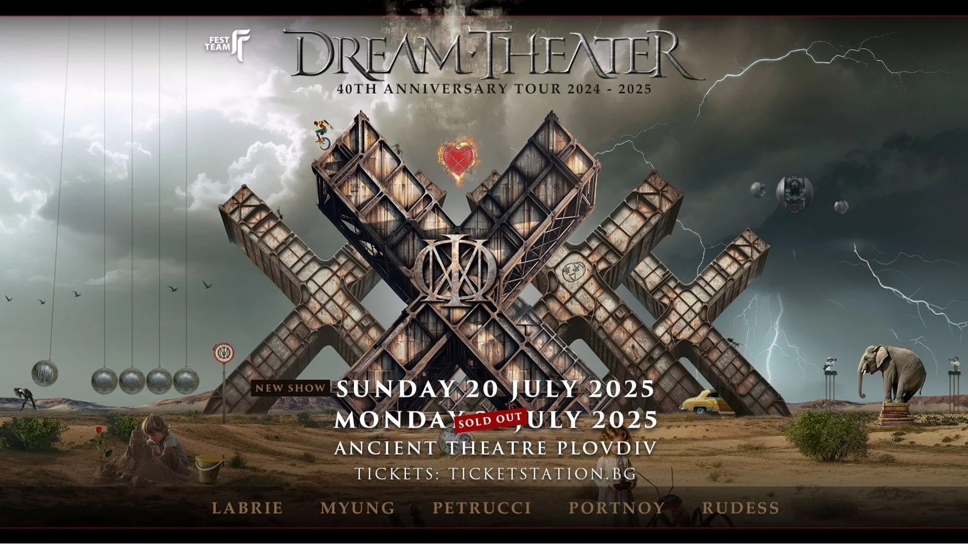 Американските легенди Dream Theater обявиха втори концерт в Пловдив