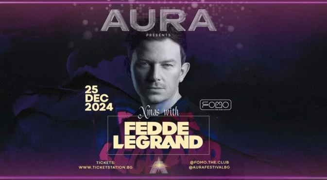 Хаус иконата Fedde Le Grand се завръща в София за епично коледно парти