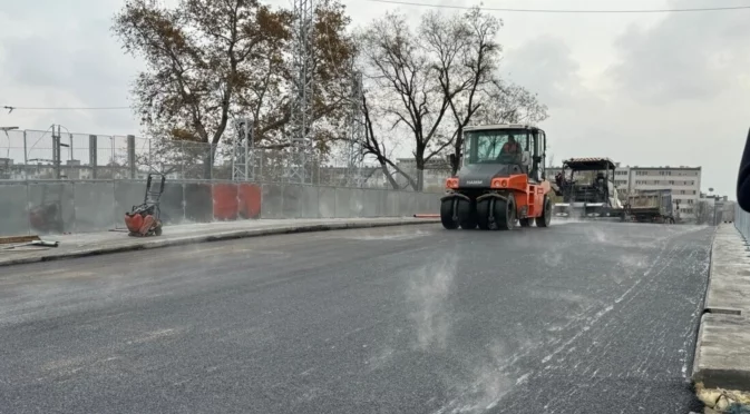 Пускат утре движението по ремонтирания Бетонен мост в Пловдив