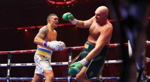 5 нокдауна! След брутални тупаници Олександър Усик - Тайсън Фюри приключва с тежък нокаут (ВИДЕО)