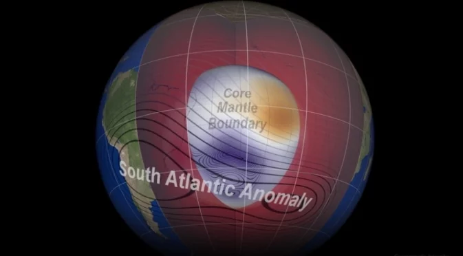 Слабо място в магнитното поле: аномалия в Южния Атлантик буди безпокойство сред учените