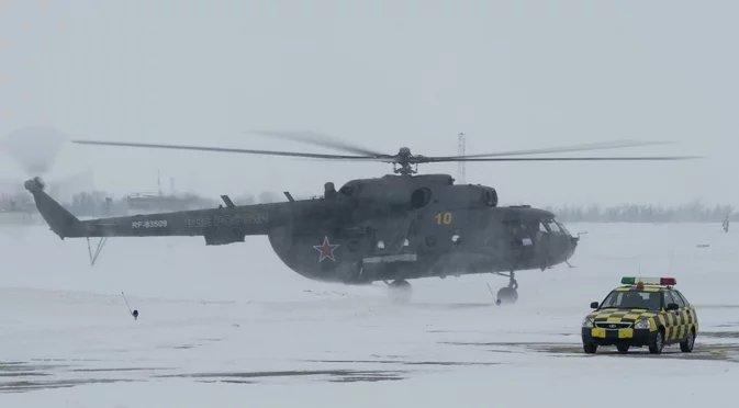 Първи осъден в Русия за приятелски огън: Свален е руски военен хеликоптер