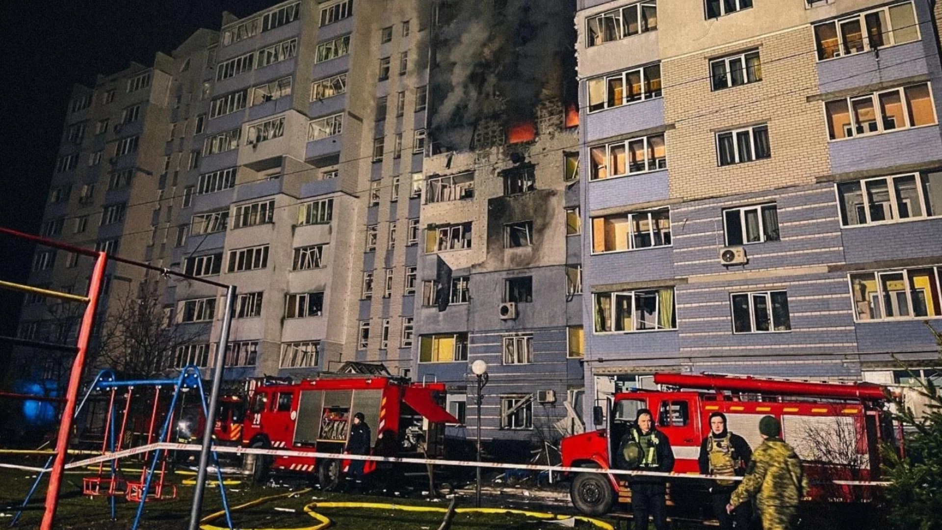 Загинали цивилни след руска атака с дронове в Киевска област (ВИДЕО)