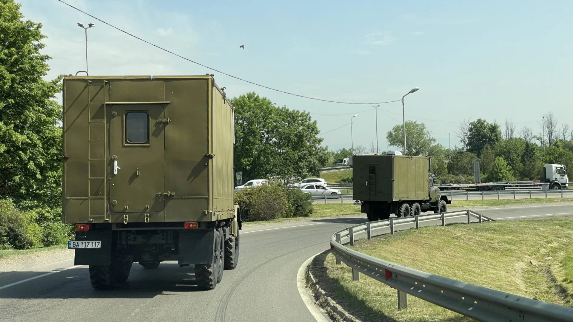 Заради най-голямото учение на НАТО: Транспортират военна техника през България