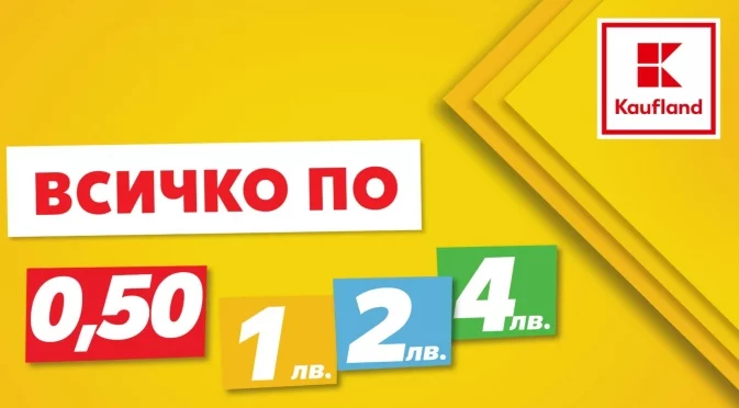 Продукти с фиксирани цени от 50 ст. до 7 лв. тази седмица в Kaufland