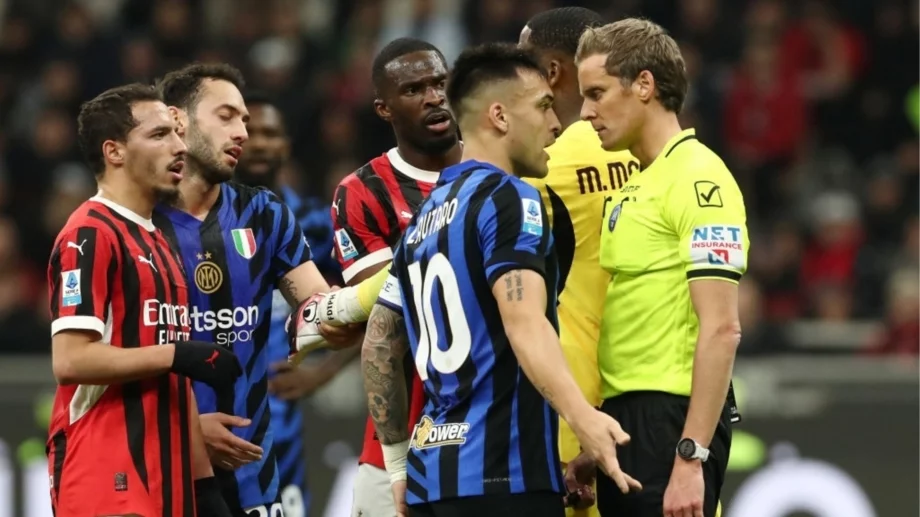 Късметът 93 минути беше с Милан, в сетния момент Интер счупи каръка