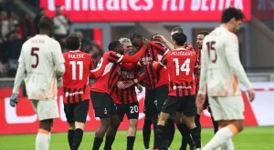 Зрелище на "Сан Сиро": Милан със звучна победа над Рома за Купата