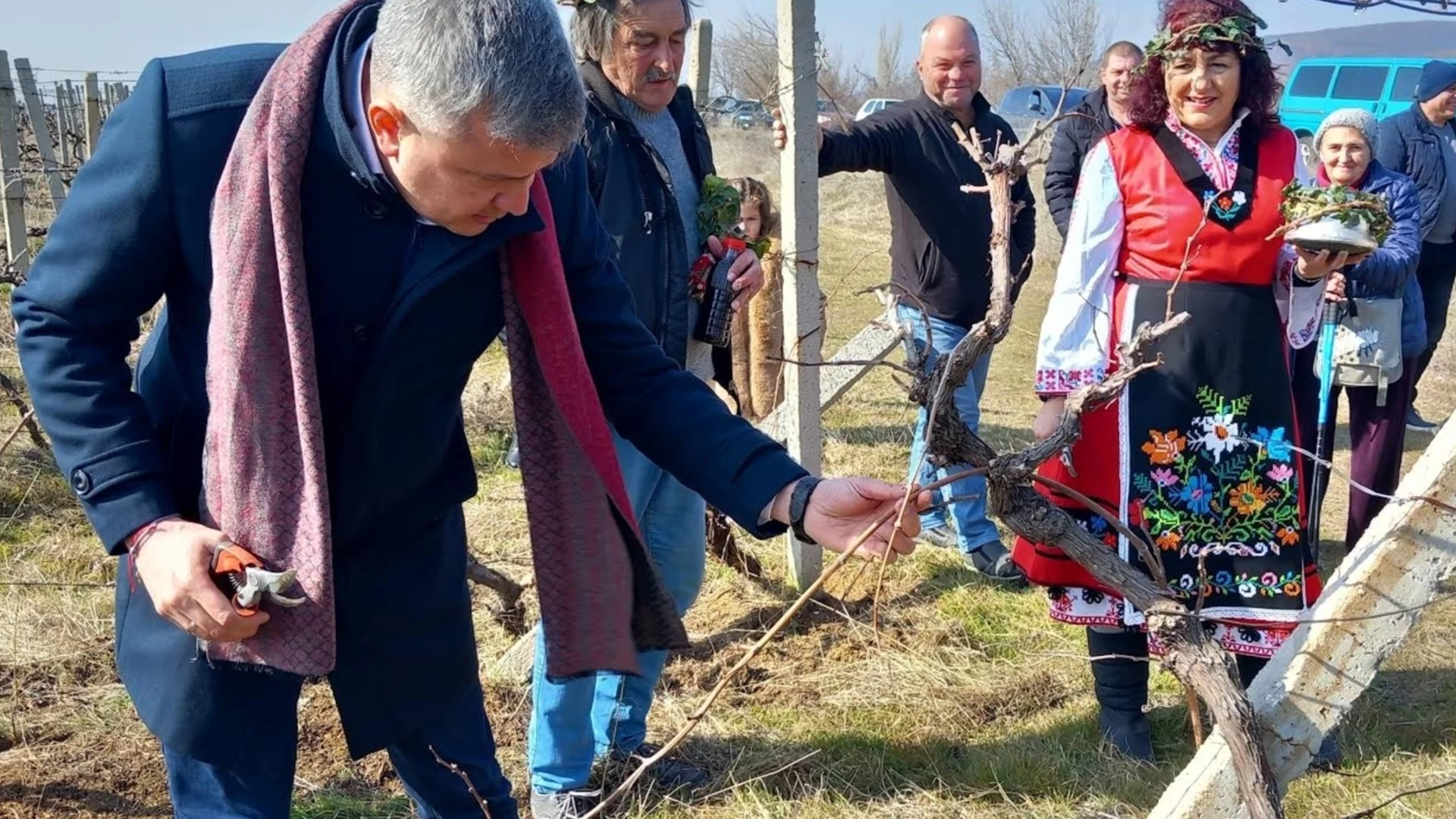 В село до Стара Загора отбелязаха Трифон Зарезан