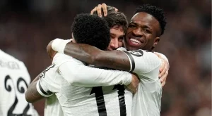 Реал Мадрид се добра до минимален аванс срещу Атлетико, а бразилец влезе завинаги в историята