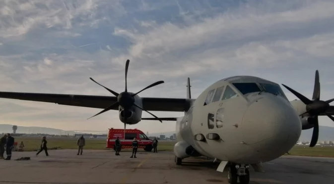 "Спартан"-ът помогна да се превози болно дете 