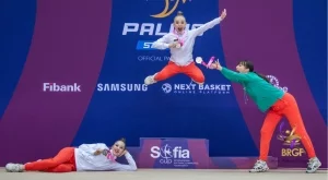 Програма: Стилияна Николова, Ева Брезалиева и ансамбълът на Световната купа по художествена гимнастика в София | дата | час | ТВ 