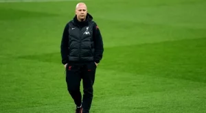 Арне Слот с усмивка на лице: Знаех, че Салах ще остане (ВИДЕО)