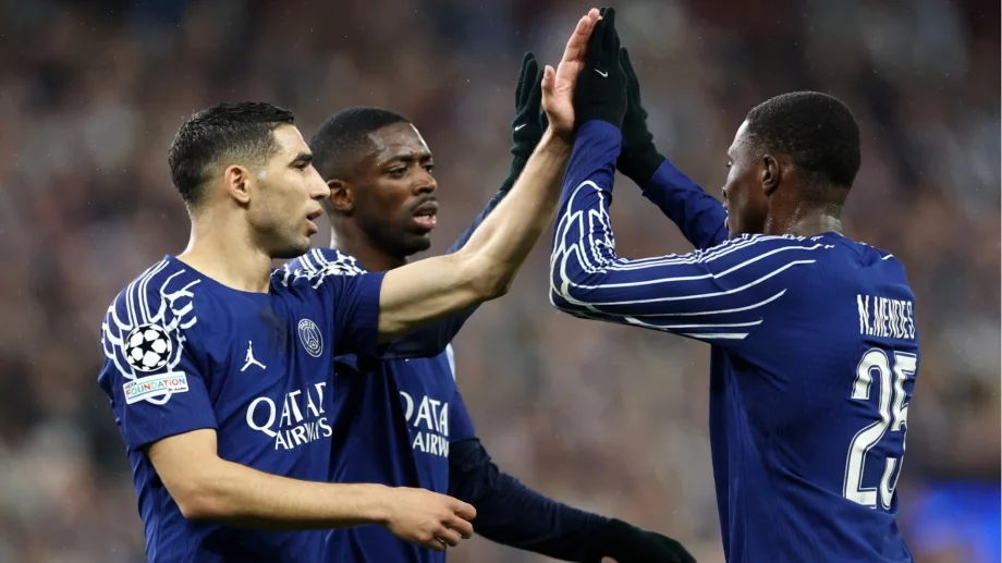 Астън Вила помечта, но класата на ПСЖ си каза думата в Шампионска лига