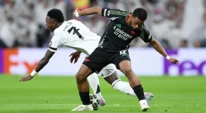 Уж контузен, а отиде да бие Сака - жесток скандал остана скрит на "Бернабеу" (ВИДЕО)