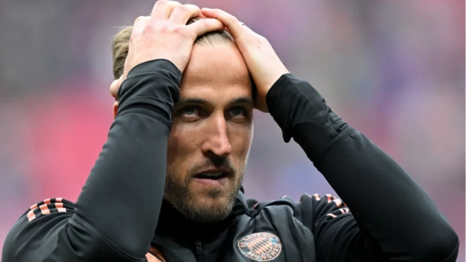 Хари Кейн слезе да се радва на "спечелената" титла на Байерн Мюнхен, но...