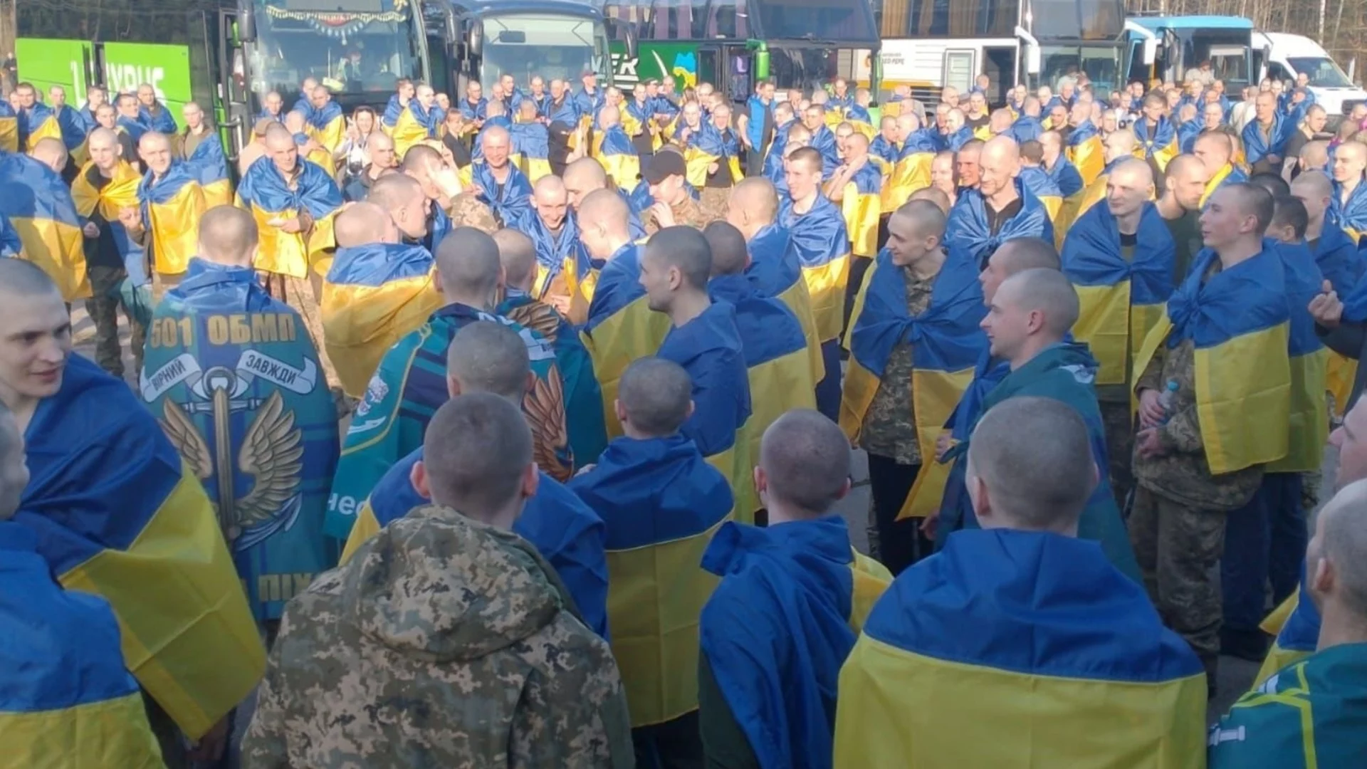 Украйна и Русия размениха стотици военнопленници
