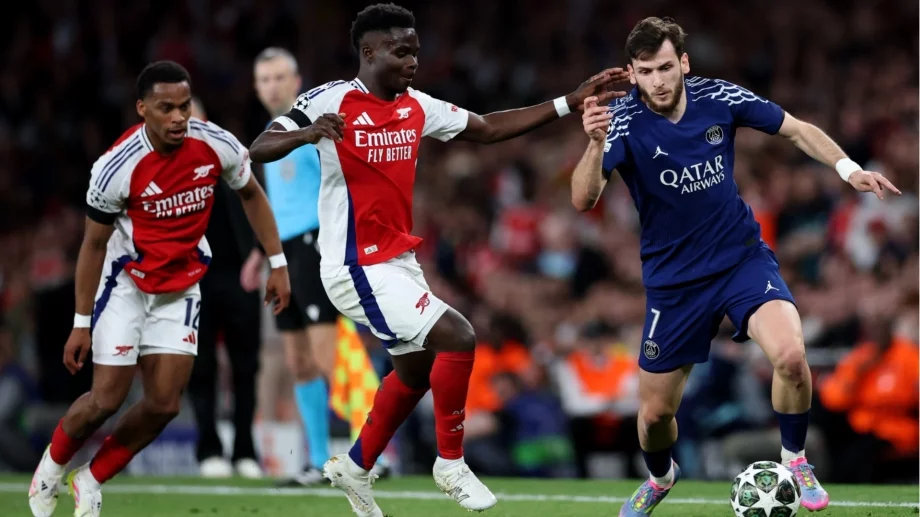 ПСЖ - Арсенал НА ЖИВО по ТВ: Къде да гледаме 1/2-финала от Шампионска лига