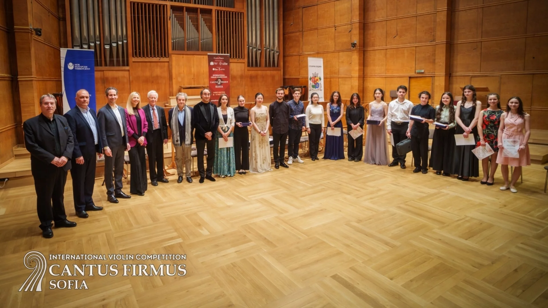 Международният цигулков конкурс "Cantus Firmus" превърна София в център на световното цигулково изкуство