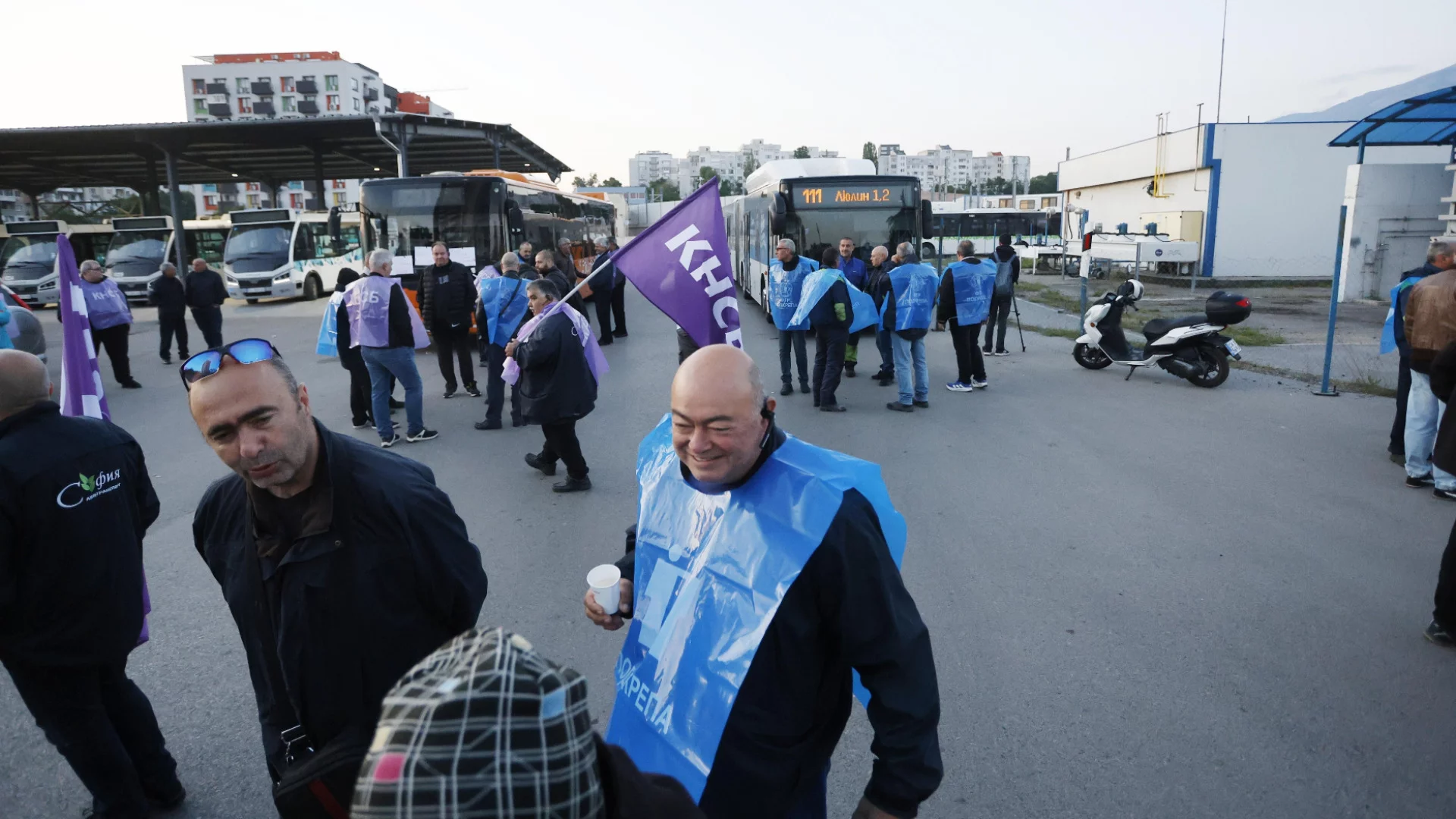 Докога без градски транспорт в София? Отговор от протестиращи в Малашевци