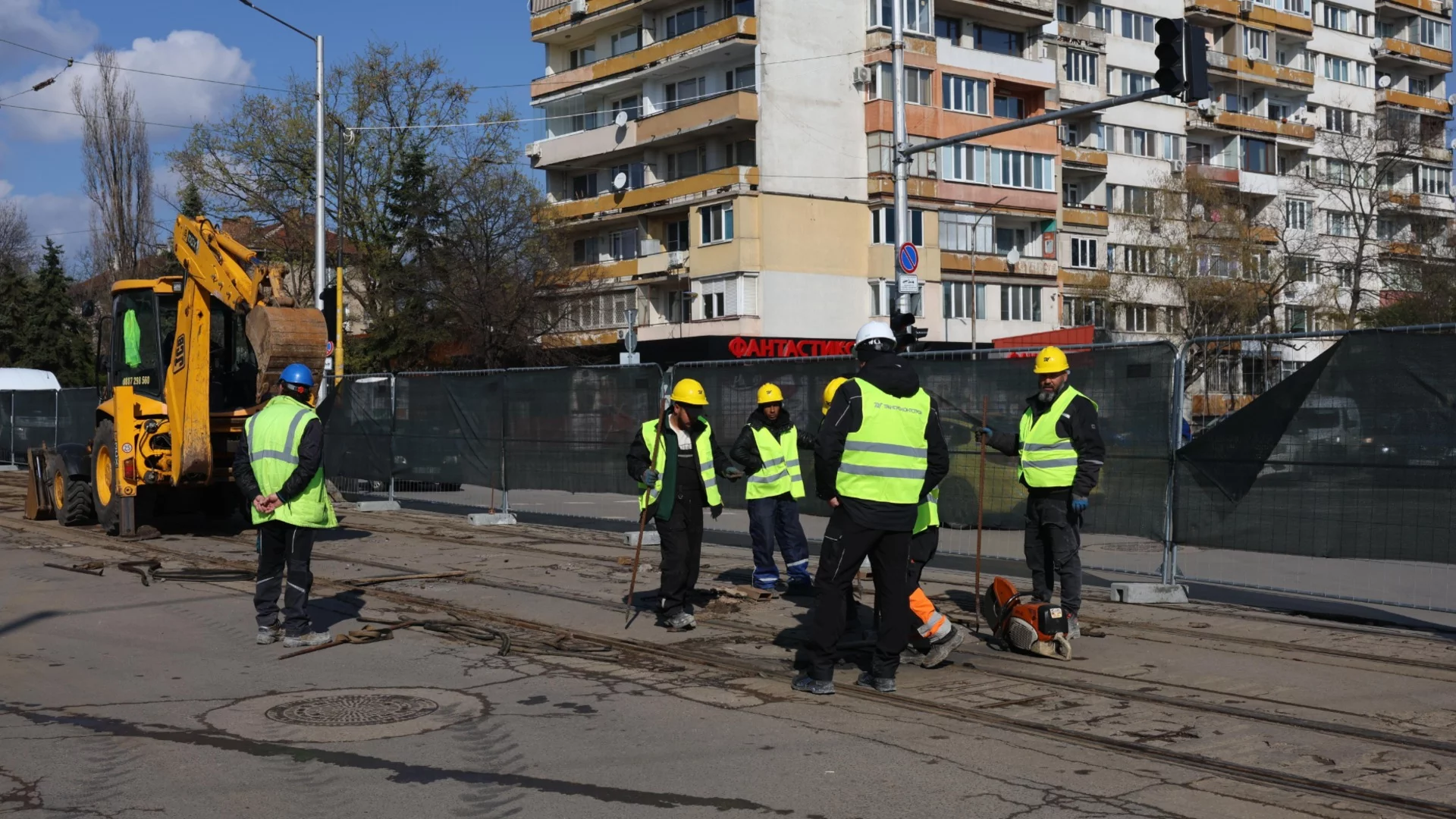Ремонтът на бул. "Стамболийски" навлиза в нов етап