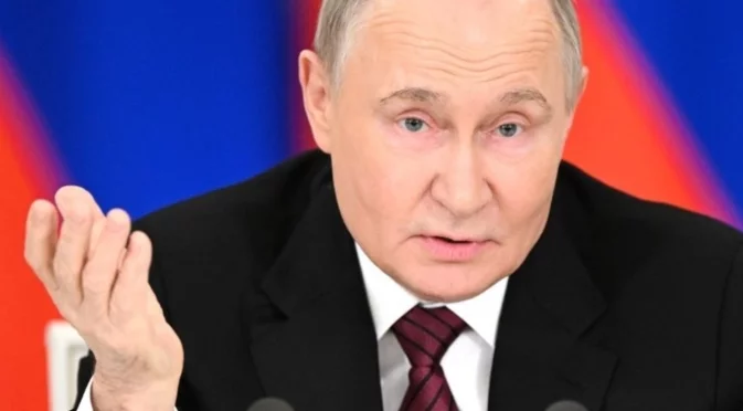 Накараха ни. Стреляха от вертолети: Путин с нова причина защо е започнал войната в Украйна (ВИДЕО)