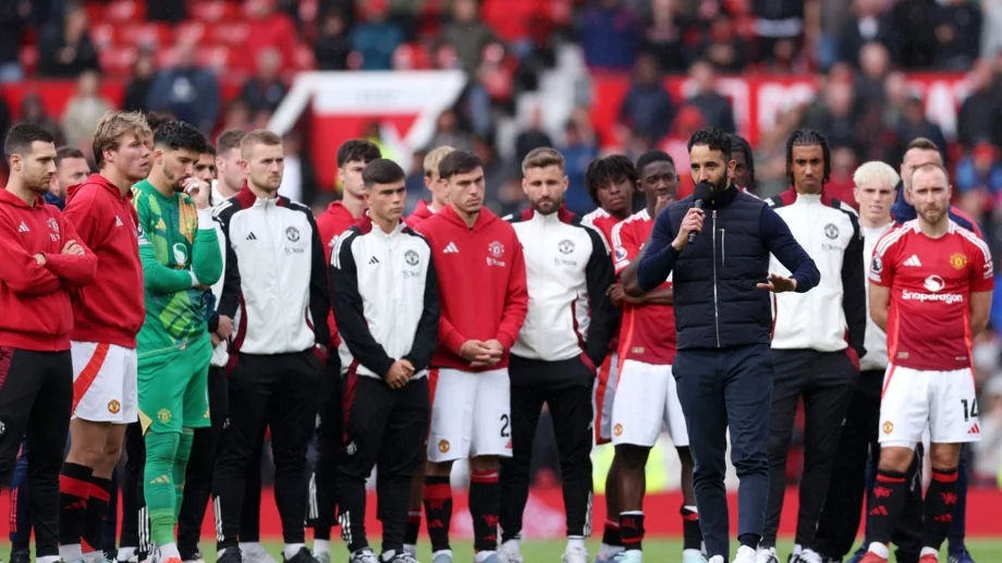 Рубен Аморим: Не мисля, че ще си тръгне. Капитанът на Манчестър Юнайтед отказа КОЛОСАЛНА сума