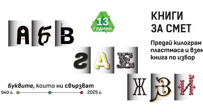 Над 3600 килограма пластмаса са събрани в първия етап на „Книги за смет“