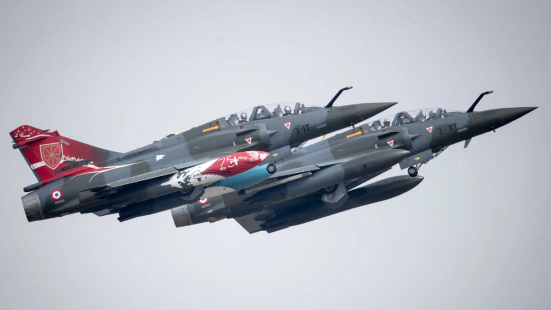 Френски изтребители Mirage 2000 подкрепиха Украйна по иновативен начин (СНИМКИ)